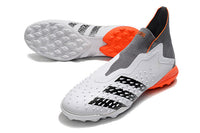 Zapatillas Société Predator Freak + FG Gray/White/Orange - Cano Alto