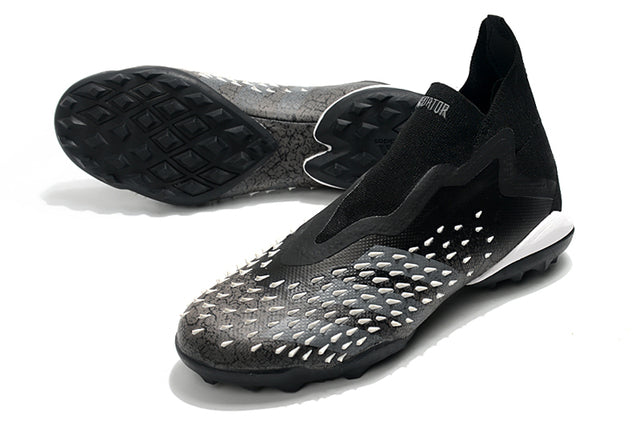 Zapatillas Société Predator Freak + FG Black/White - Cano Alto
