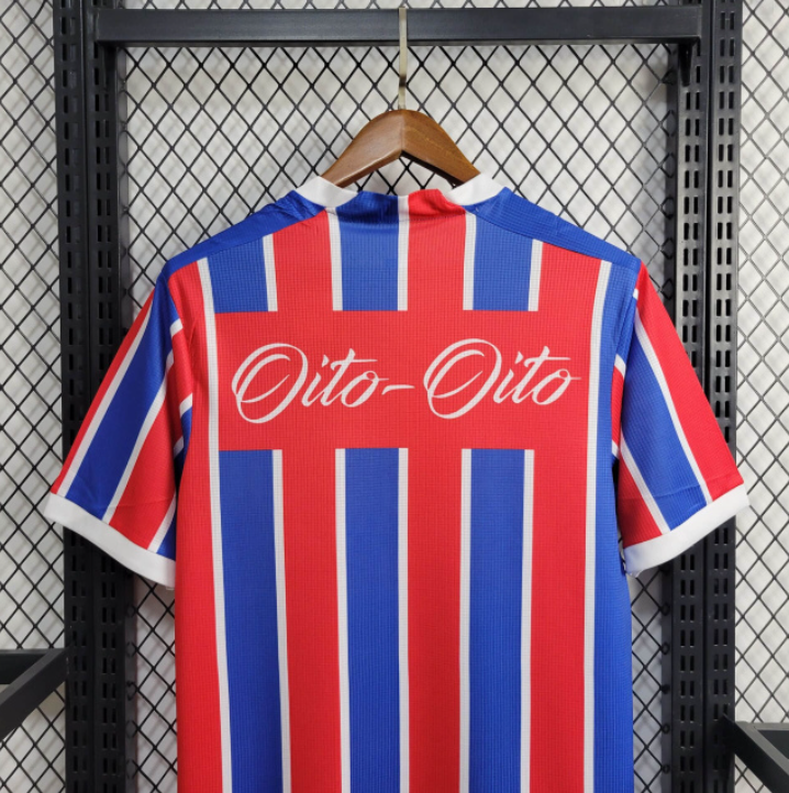 Camiseta Comemorativa 1988 Bahia 24/25 Rayada