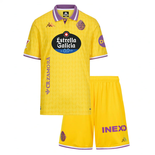 Conjunto para niño/niña Real Valladolid Third 25/26