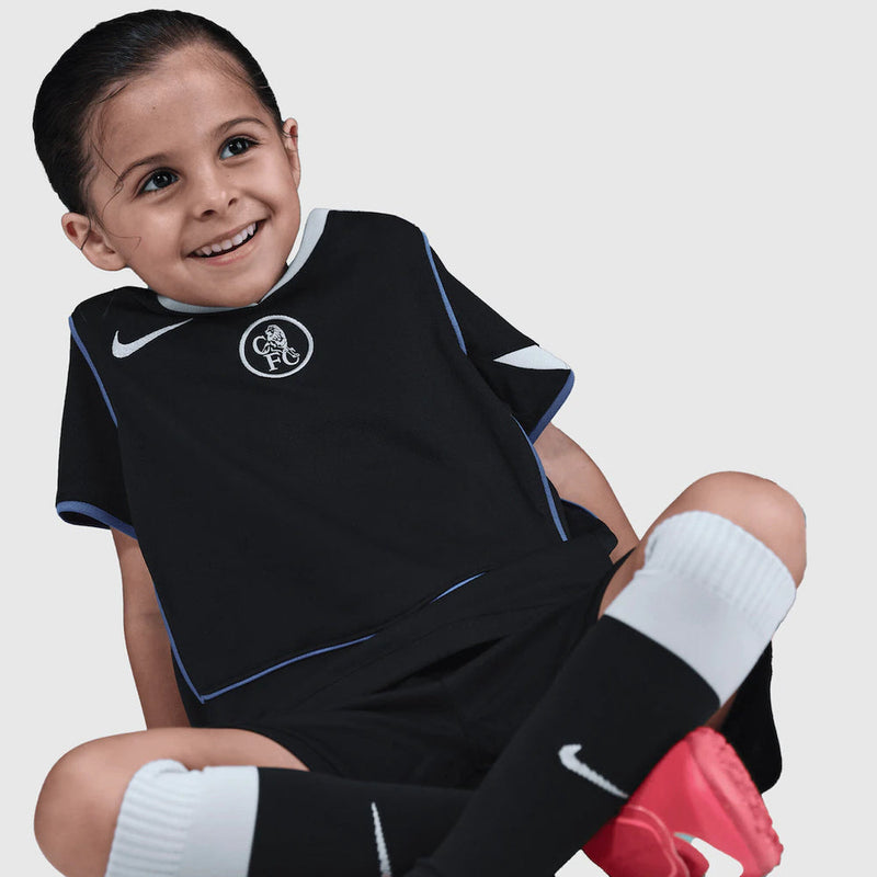 Conjunto para niño/niña Chelsea Third 25/26 - Con medias