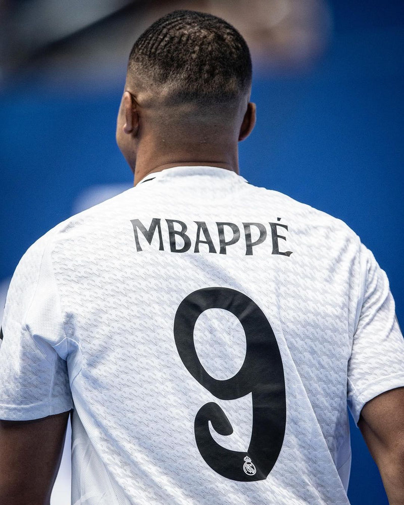 Camiseta Real Madrid I - 24/25 Adidas - MBappé, número 9 - Hincha - Hombre