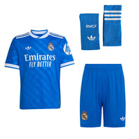 Conjunto para Niño/Niña Real Madrid TERCERA  25/26 - Con Medias