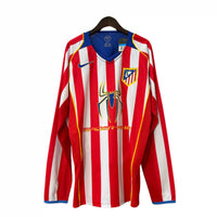 Camiseta Retro Atletico Madrid 04/05 - Manga Larga