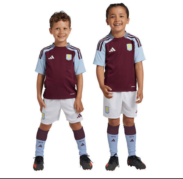 Conjunto para niños Aston Villa Home 24/25