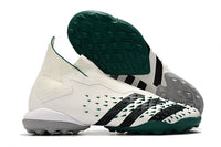 Zapatillas Société Predator Freak + FG White/Green - Cano Alto