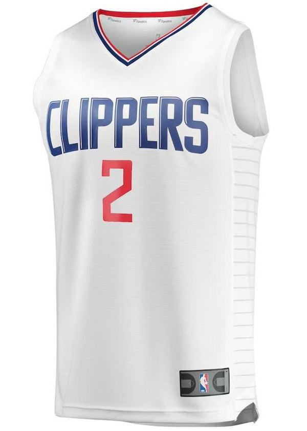 LA Clippers Kawhi Leonard White Jersey - Association Edition