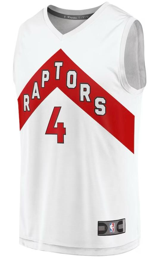 Toronto Raptors Scottie Barnes White Jersey - Association Edition