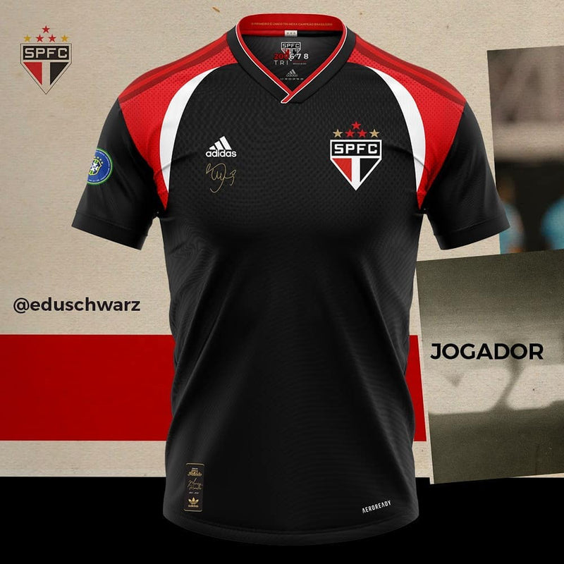 Camiseta São Paulo [Muricy Ramalho] - Por @eduschwarz