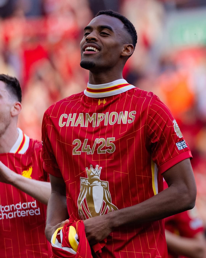 Camiseta Liverpool Home - Edición especial - Campeones 24/25 y Trofeo de Oro
