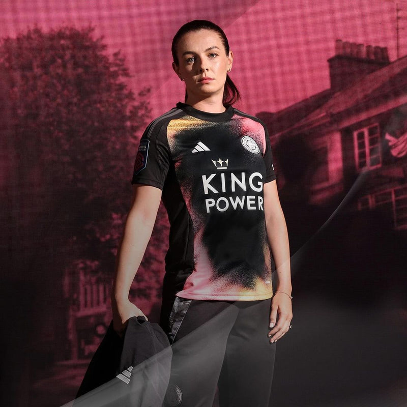 Camiseta Leicester City Away 24/25 - Hincha - Femenino