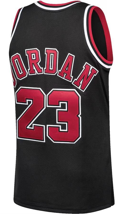 Chicago Bulls Michael Jordan Black 1997/98 Jersey