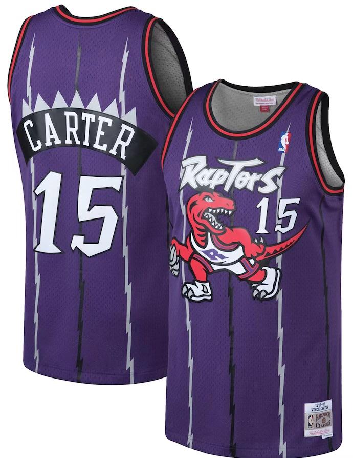 Toronto Raptors Vince Carter Purple 1998/99 Jersey