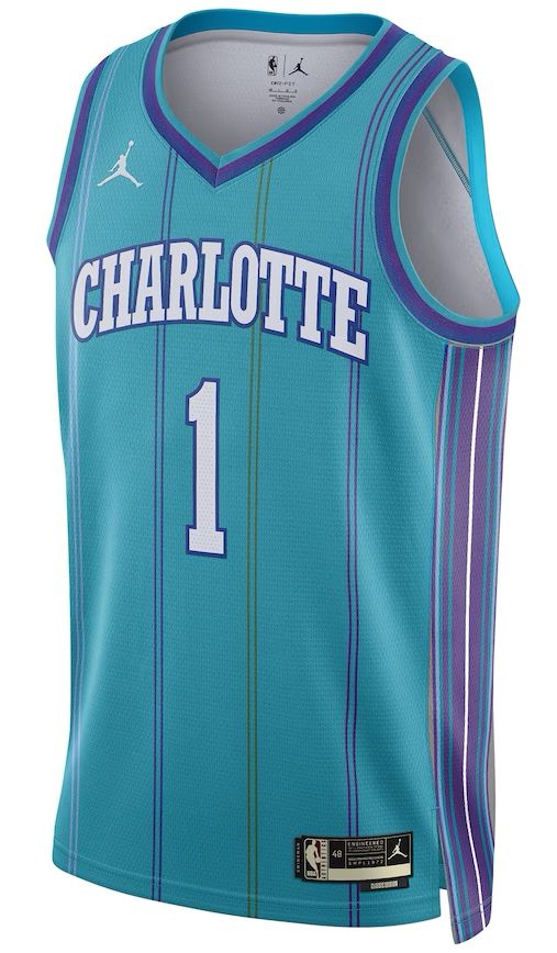 Charlotte Hornets LaMelo Balll 2023/24 Teal Jersey - Classic Edition