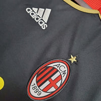 Camiseta AC Milan Retro - 2006 Negra