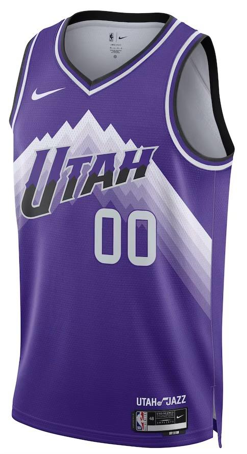 Utah Jazz Jordan Clarkson Purple 2023/24 Jersey - City Edition