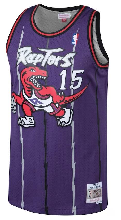 Toronto Raptors Vince Carter Purple 1998/99 Jersey