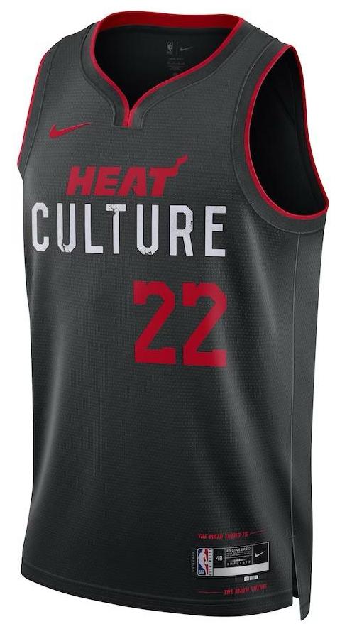 Miami Heat Jimmy Butler Black 2023/24 Jersey - City Edition