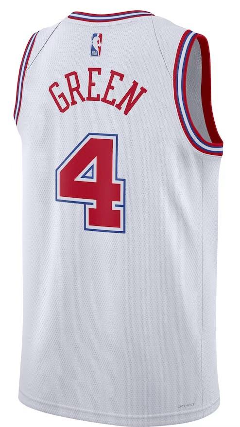 Houston Rockets Jalen Green White 2023/24 Jersey - City Edition