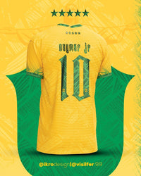 Camiseta Conceito Selección Brasil [Rio] 2022 - por @ikrodesign e @visilfer.99