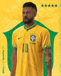 Camiseta Conceito Selección Brasil [Rio] 2022 - por @ikrodesign e @visilfer.99