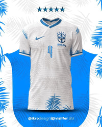 Camiseta Selección Brasil [Amazonia] 2022 - @ikrodesign e @visilfer.99