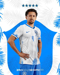 Camiseta Selección Brasil [Amazonia] 2022 - @ikrodesign e @visilfer.99