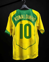 Camiseta Selección Brasil EDICIÓN ESPECIAL  RONALDINHO 2004