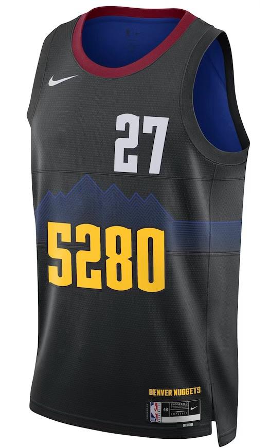 Denver Nuggets Jamal Murray Black 2023/24 Jersey - City Edition