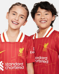 Conjunto para niño/niña Liverpool Home - Edición especial - Campeones 24/25 y Trofeo de Oro