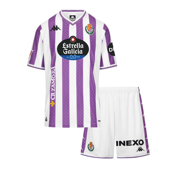 Conjunto para niño/niña Real Valladolid Home 25/26