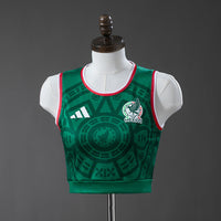 Camiseta México Home 26/27 - Mujer Cropped