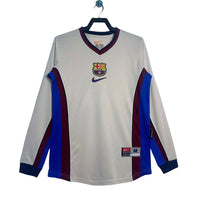 Camiseta FC Barcelona Away Retro 98/99 - Manga Larga