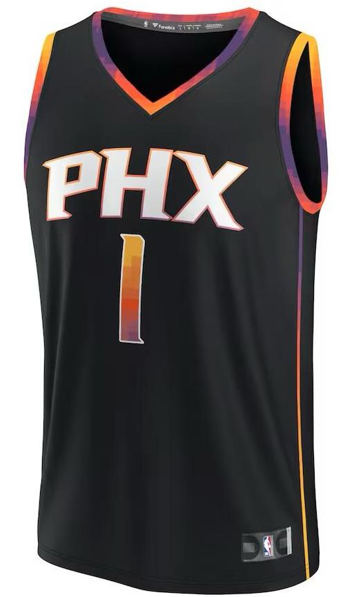 Phoenix Suns Devin Booker Black Jersey - Statement Edition