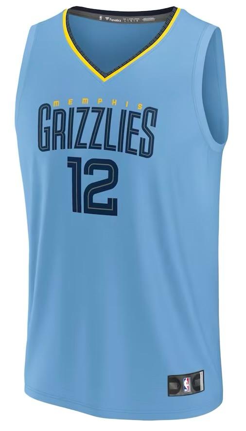 Memphis Grizzlies Ja Morant Light Blue Jersey - Statement Edition