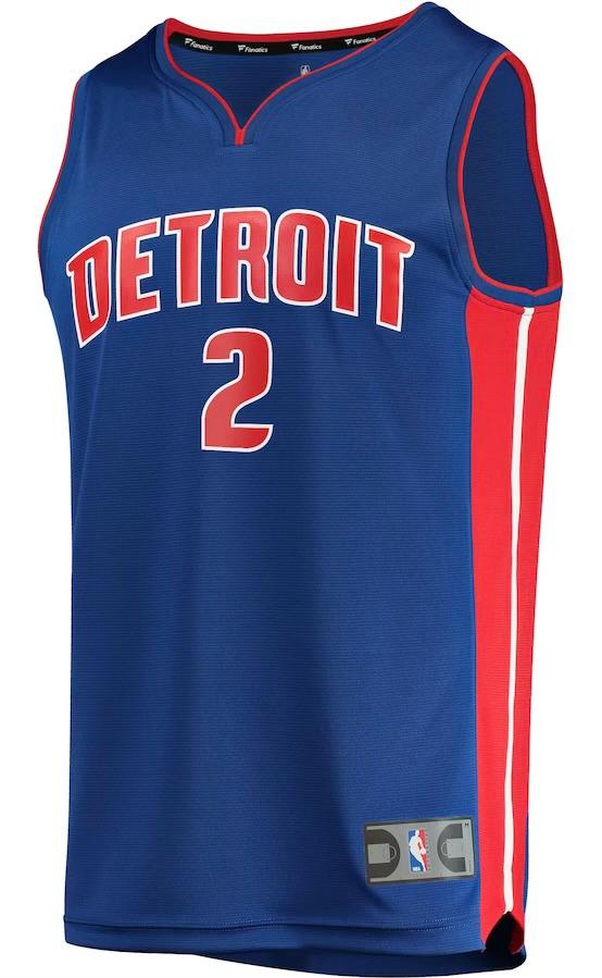 Detroit Pistons Cade Cunningham Blue Jersey - Icon Edition