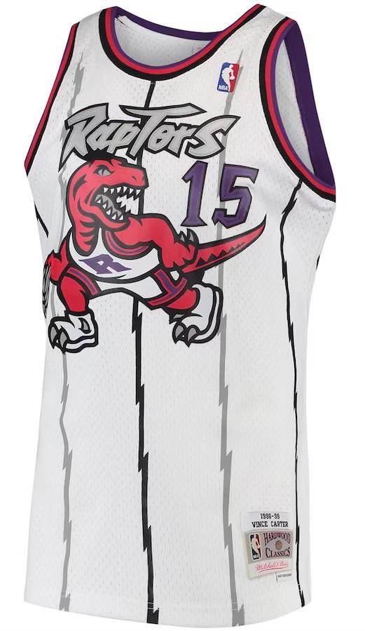 Toronto Raptors Vince Carter White 1998/99 Jersey