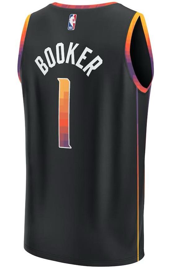 Phoenix Suns Devin Booker Black Jersey - Statement Edition