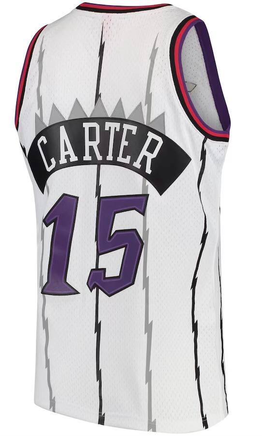 Toronto Raptors Vince Carter White 1998/99 Jersey