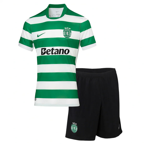 Conjunto para niño/niña Sporting Home 25/26