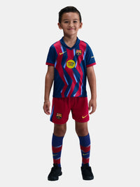 Conjunto para niño/niña FC Barcelona Cuarta Equipación 25/26 - con medias