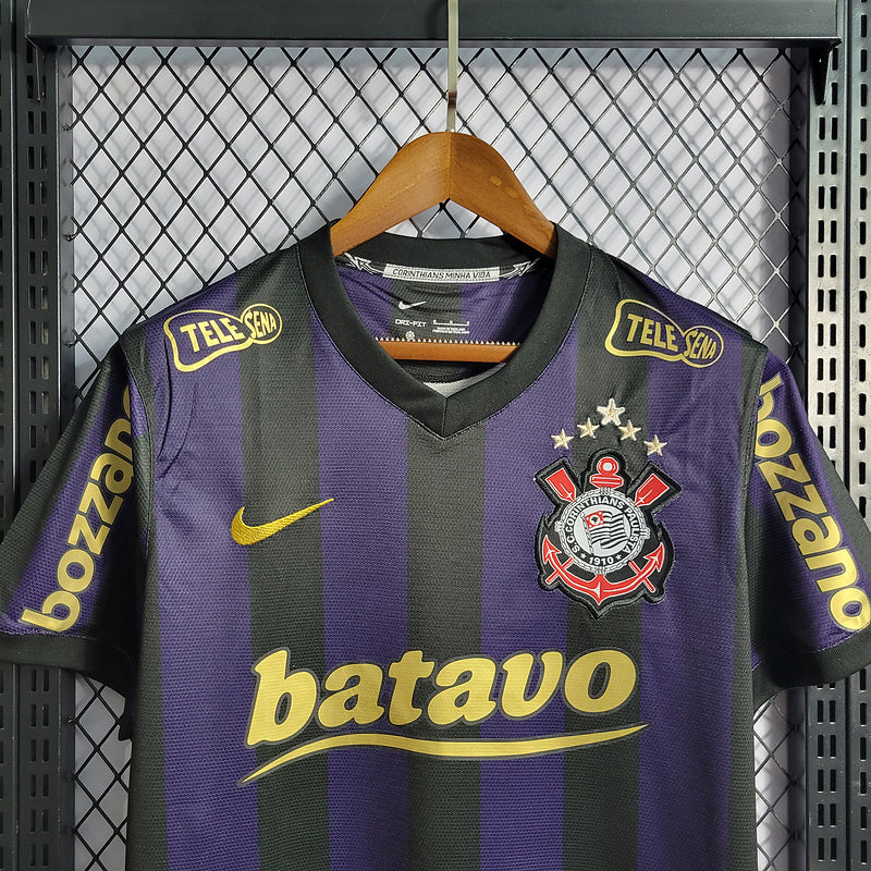 Corinthians Retro Fora - 2009/10 Morado y Negro