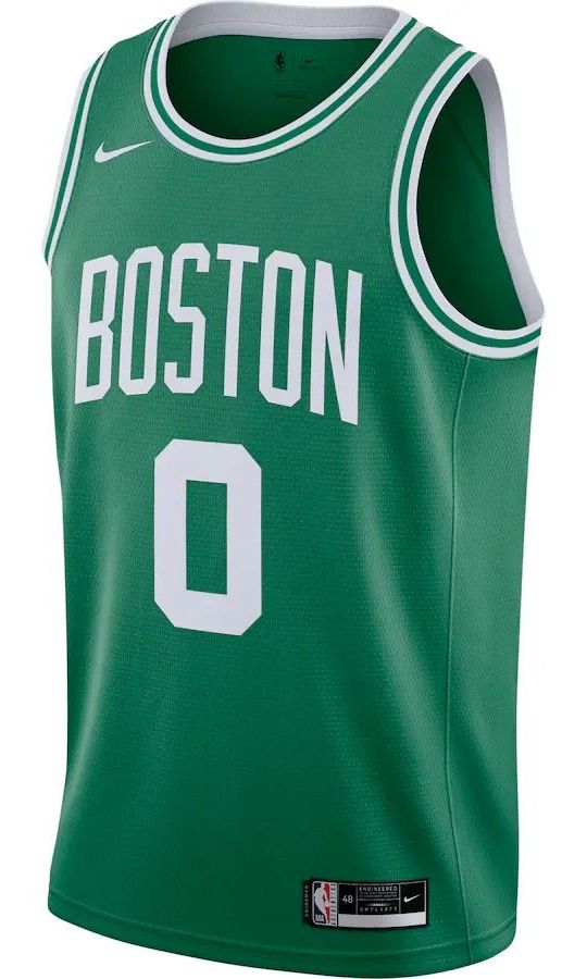 Boston Celtics Jayson Tatum Green Jersey - Association Edition