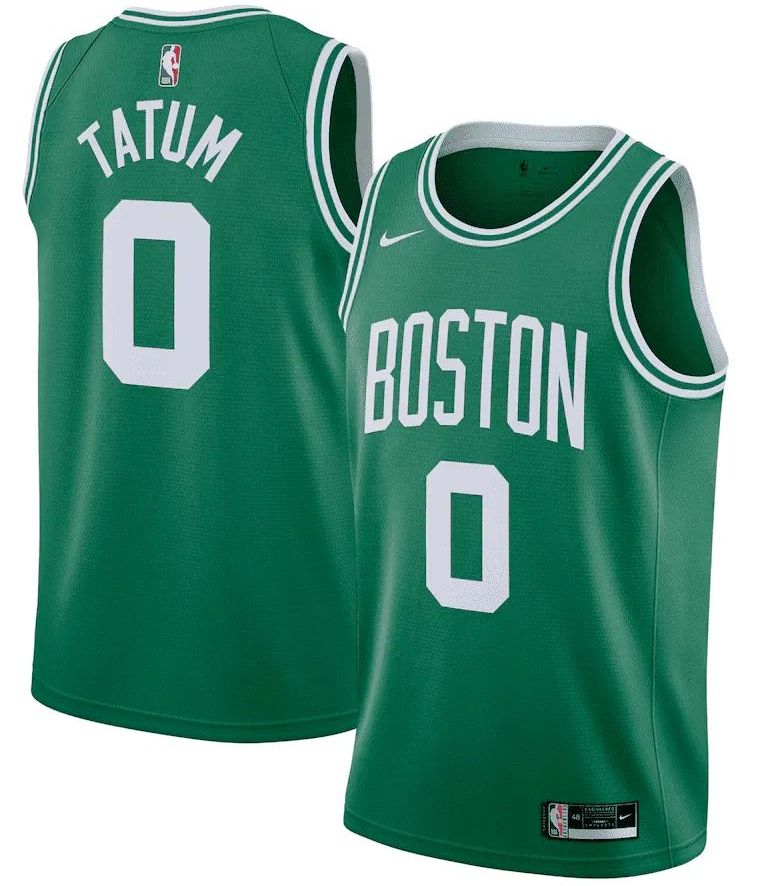 Boston Celtics Jayson Tatum Green Jersey - Association Edition