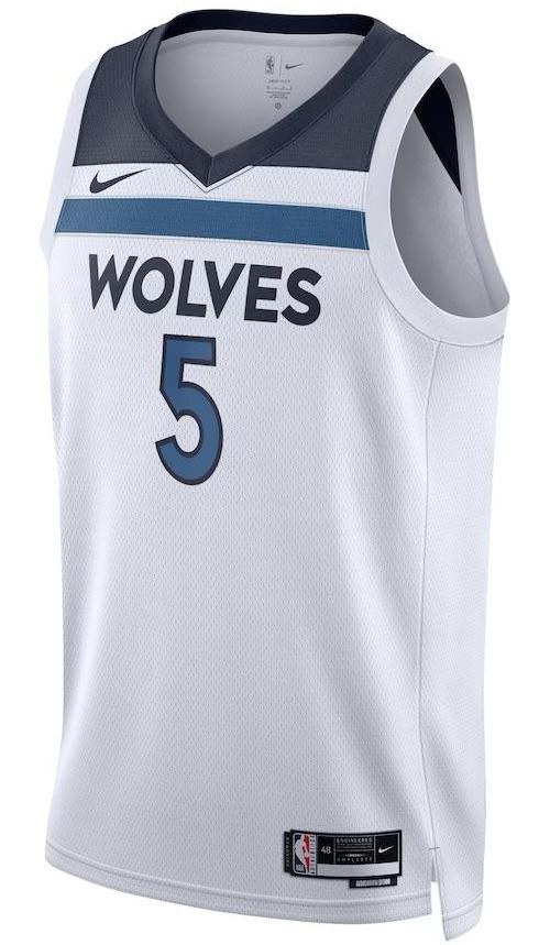 Minnesota Timberwolves Anthony Edwards White - Association Edition Swingman Jersey