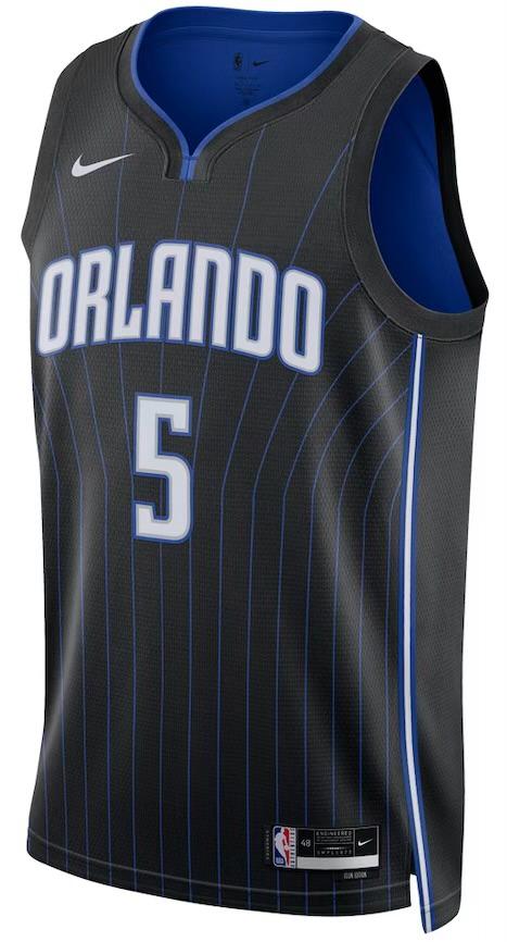 Orlando Magic Paolo Banchero Black 2022 Jersey - Icon Edition