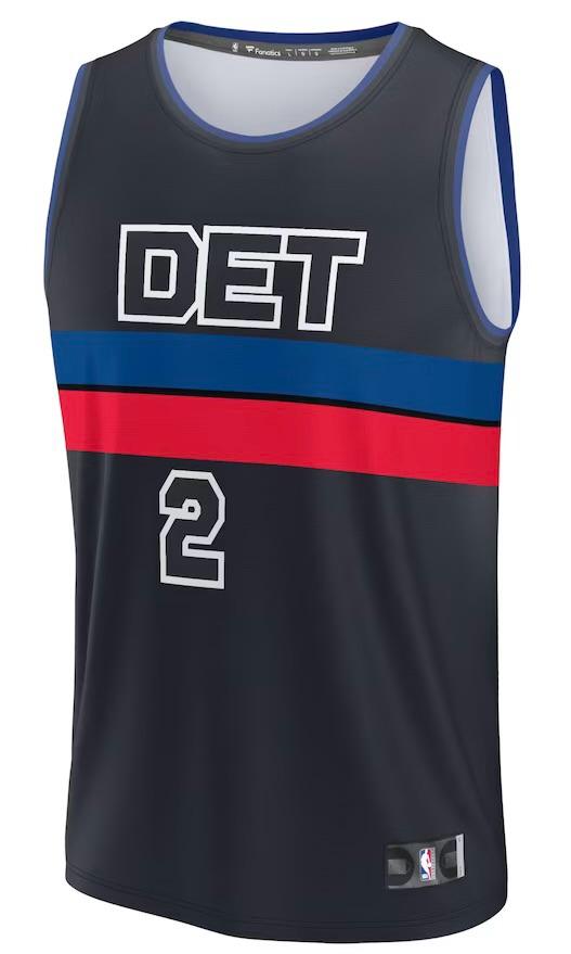 Detroit Pistons Cade Cunningham Black Jersey - Statement Edition