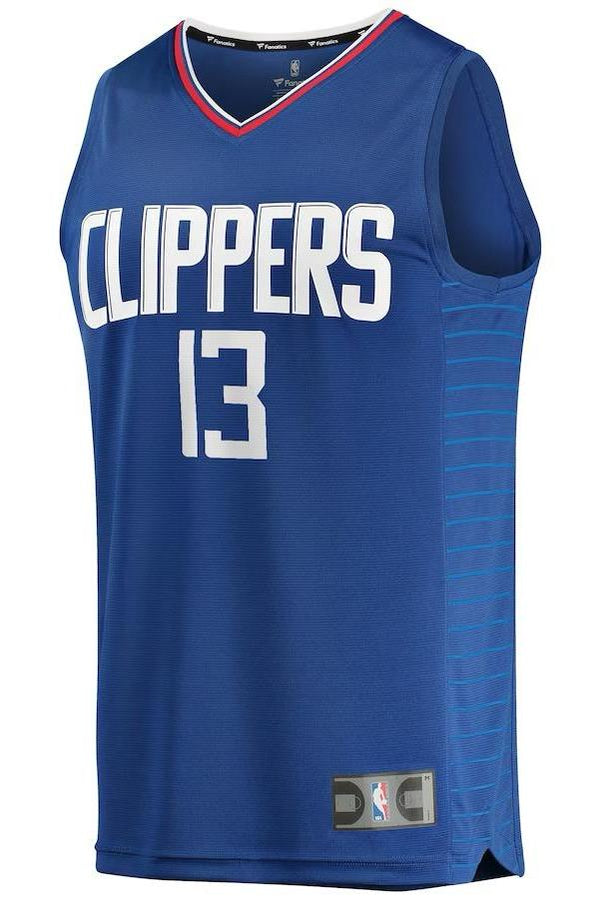 LA Clippers Paul George Royal Jersey - Icon Edition