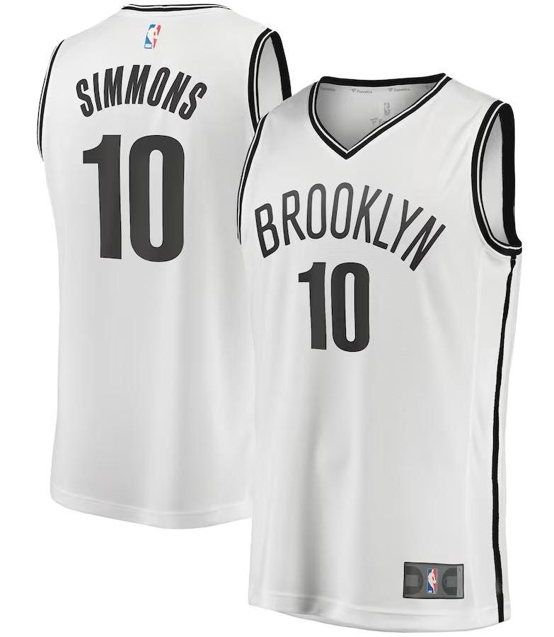 Brooklyn Nets Ben Simmons White Jersey - Association Edition