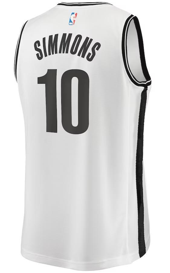 Brooklyn Nets Ben Simmons White Jersey - Association Edition